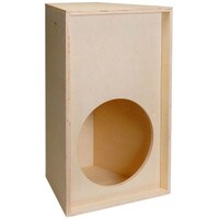 Main product image for PA Knock-Down Trapezoid Plywood Speaker Cabinet for 245-326